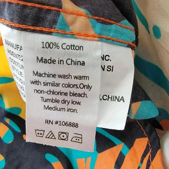 Appaman Tropical Palm button up Shirt Short Sleeve Beach 6 - Picture 5 of 5